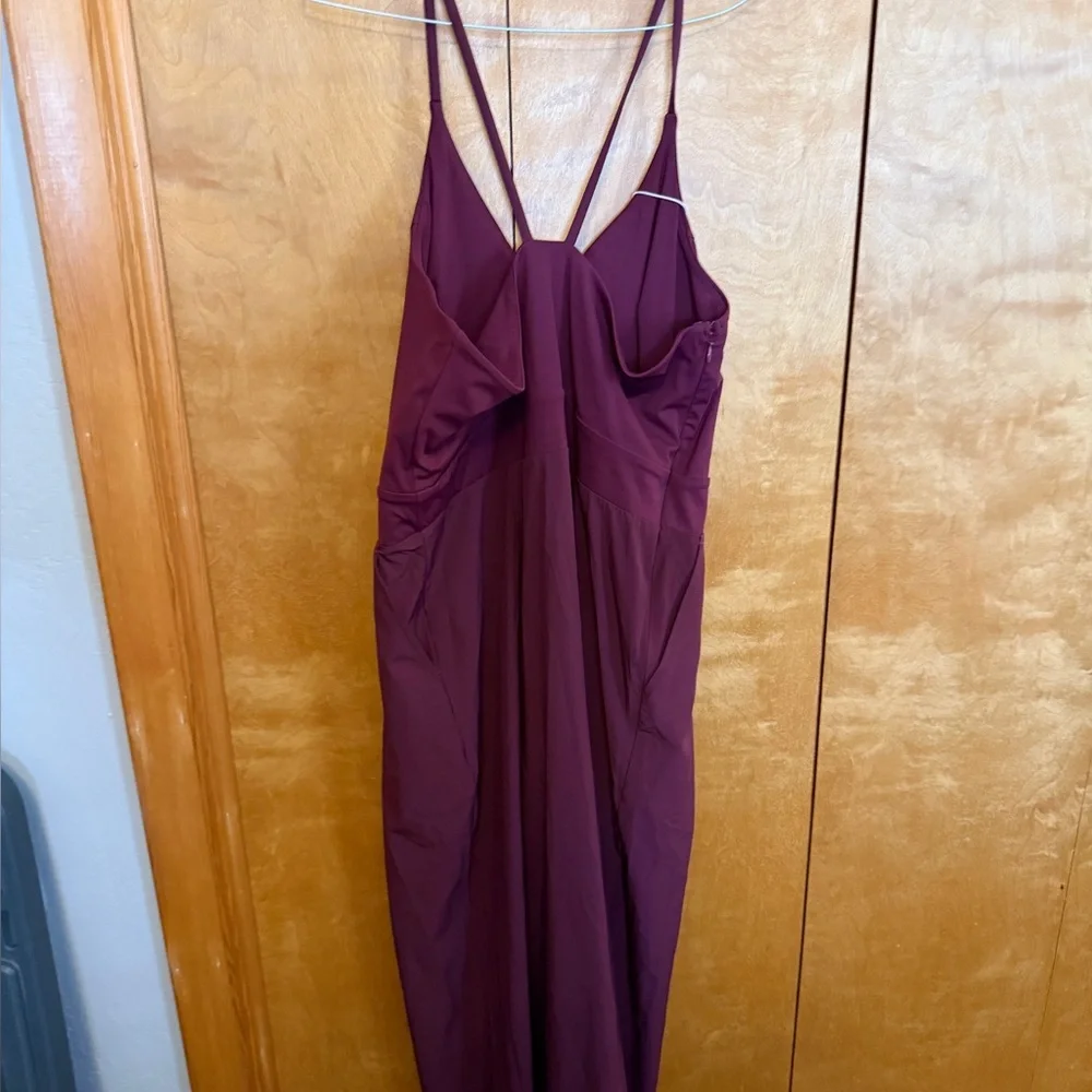 Halara **NWT** Backless Wide Leg Quick Dry Resort Slip Jumpsuit - Picture 4 of 9